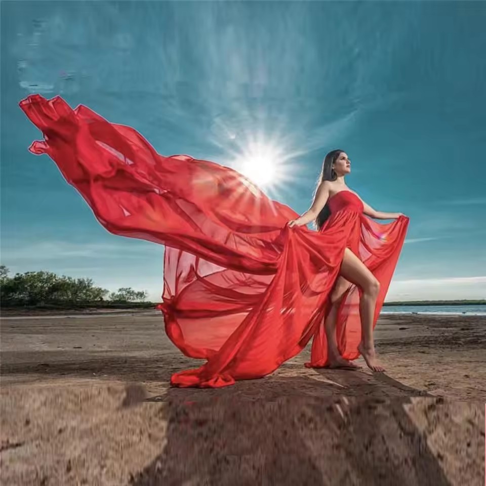 Maternity Wear - Robes de maternité en dentelle et