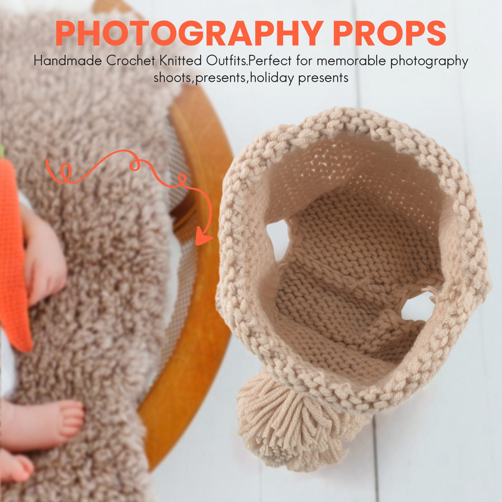 Accessoires de photographie po - Infant Photography Props Outfit avis et prix