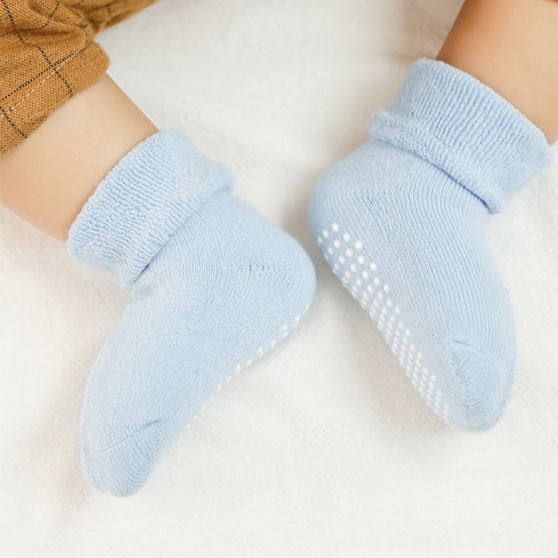 6 paires de chaussettes en pol - Unisex Baby Socks Non Slip avis et prix