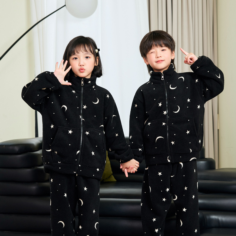 Ensemble de pyjama d’hiver en  - Toddler Boy Winter Fleece Jacket avis et prix