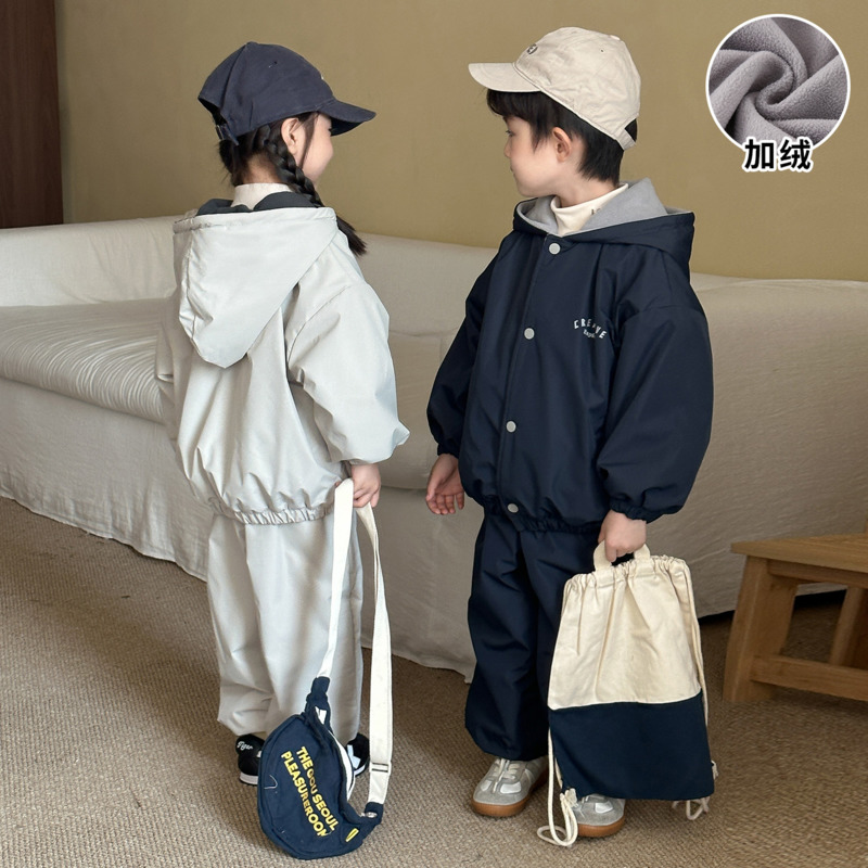 Ensemble 2 pièces à capuche po - Toddler Boy Winter Fleece Jacket avis et prix