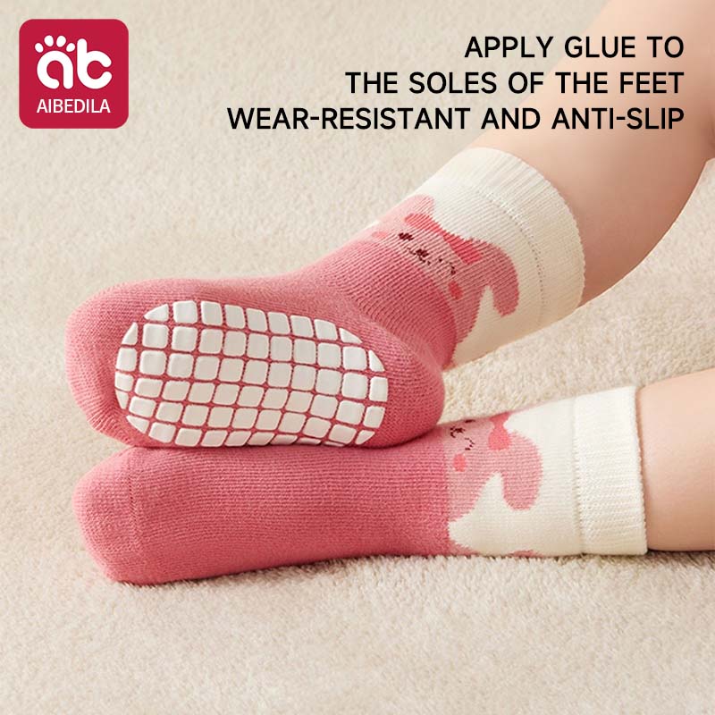 3 paires de chaussettes de sol - Unisex Baby Socks Non Slip avis et prix