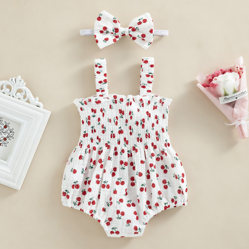 Tregren bébé filles barboteuse - Baby Summer Linen Sleeveless Jumpsuit avis et prix