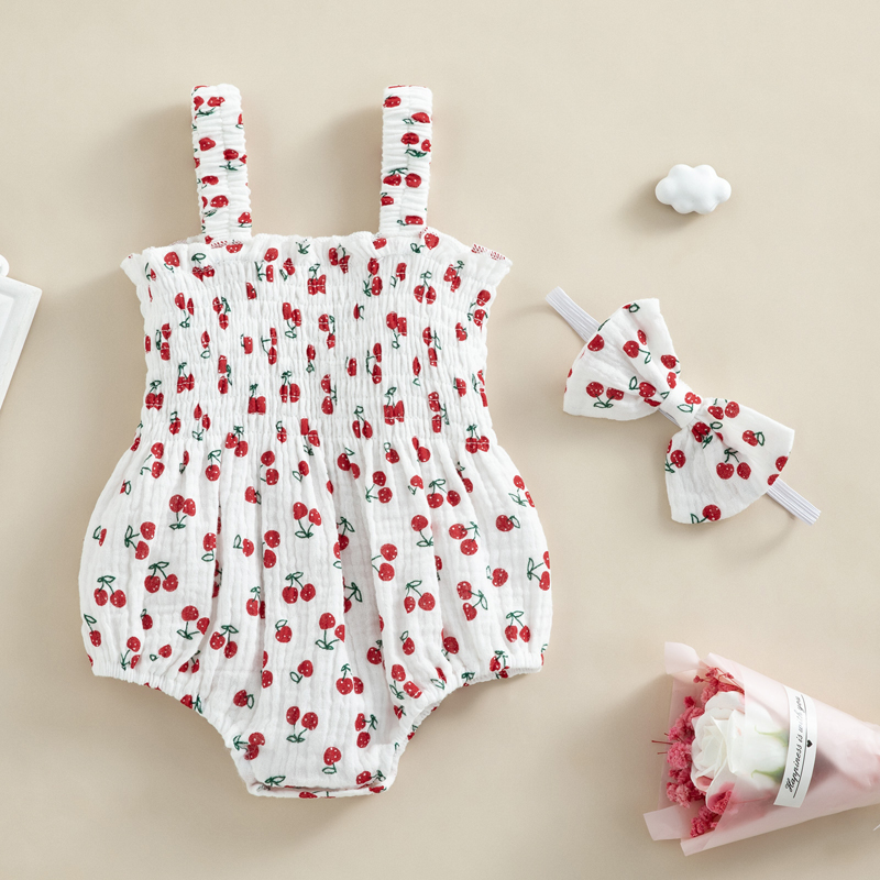 Tregren bébé filles barboteuse - Baby Summer Linen Sleeveless Jumpsuit avis et prix