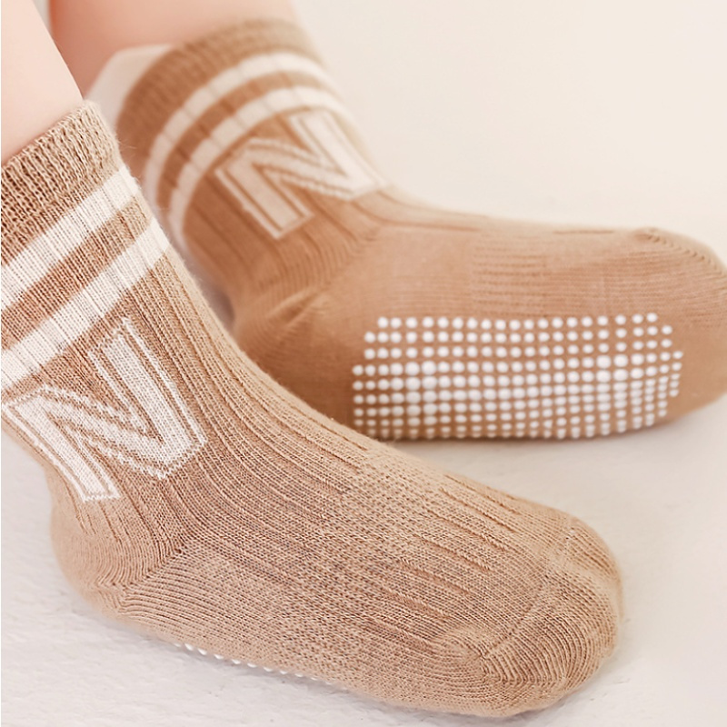 3 paires/lot enfants coton let - Unisex Baby Socks Non Slip avis et prix