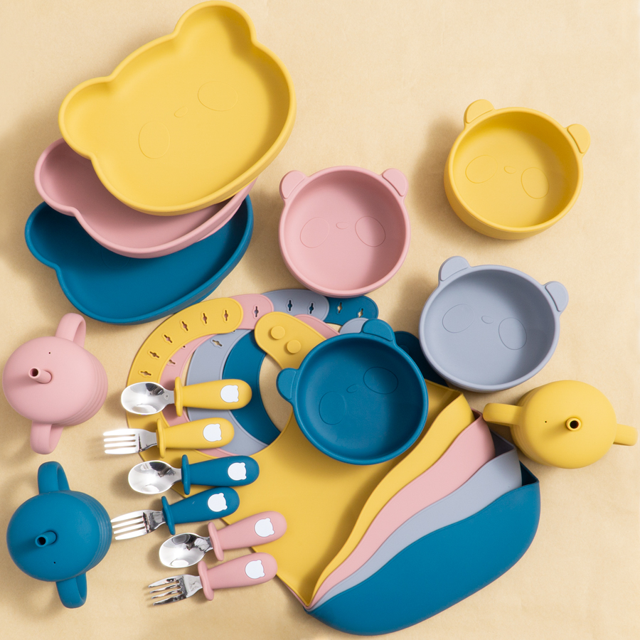 Ensemble bavoir en silicone im - Waterproof Baby Bibs Silicone avis et prix